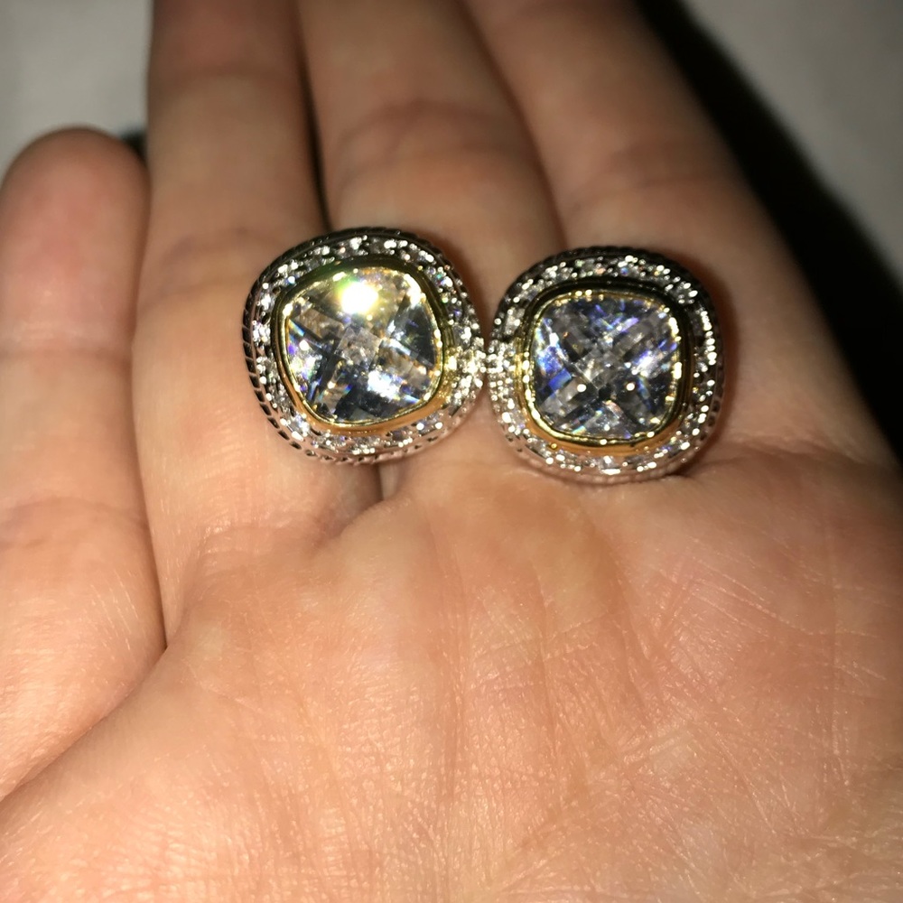 Vintage looking Sterling Silver 925 Earrings